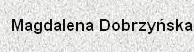 Magdalena Dobrzyńska